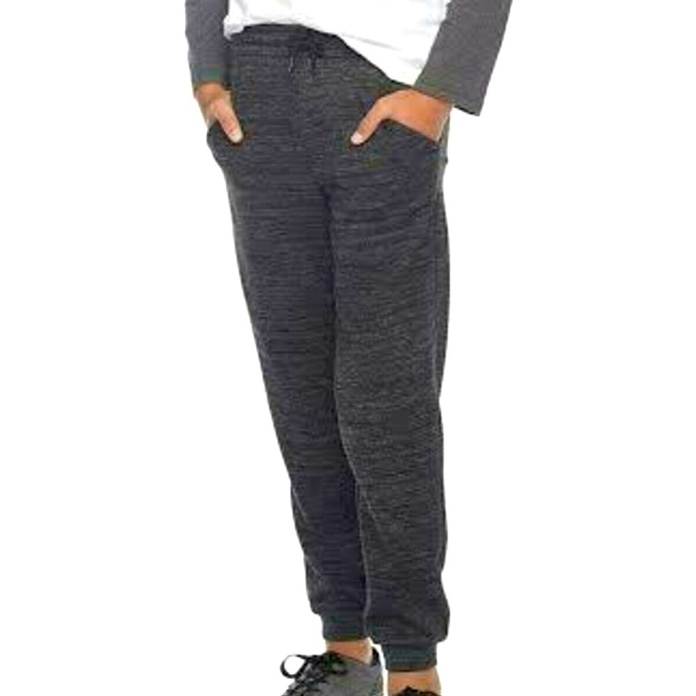 Urban Pipeline Boys Jogger Sweat Pants - Charcoal Heather Gray